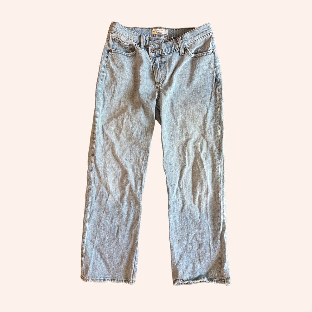 Abercrombie Asymmetrical Jeans